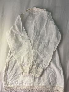 Embroidered White Blouse