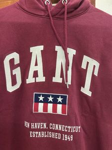 GANT Burgundy Hoodie