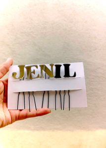 Custom Name Hair Clips