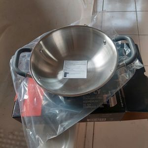 ⭐ Stainless Steel Kadai - HOME ONE ⭐