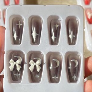 Press On Nails - Pink &amp; Hearts