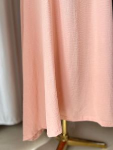 Flowy Peach Maxi Dress
