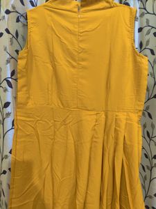 Elegant Yellow Maxi Dress