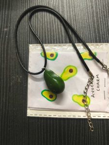 Avocado Charm Necklace 🥑💚💛🤎