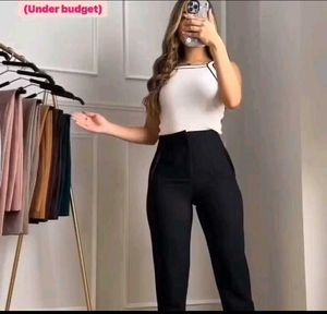 BLACK WOMEN TROUSER