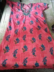 Floral Print Nightgown