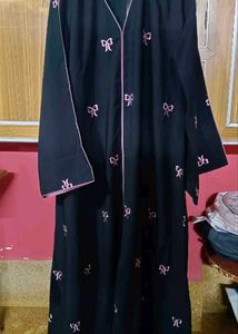 New Dubai Design Embroidery Work Abaya