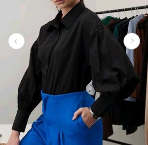 Black Button Shirt
