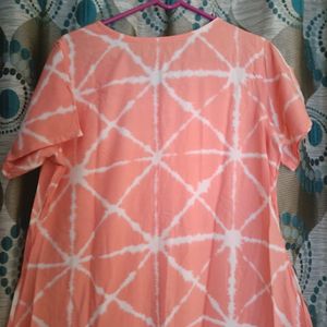 Peach Kurta