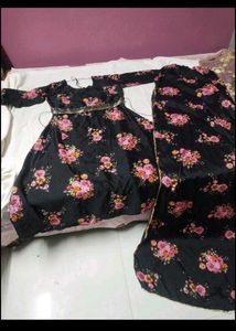 Floral Anarkali Kurta Set