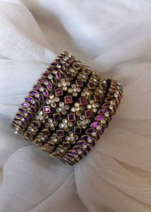 Black &amp; Gold Bangles