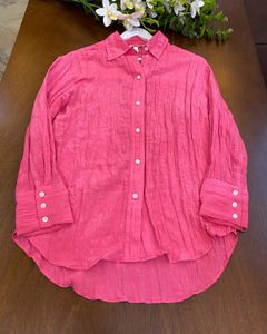 Pink Button-Down Shirt