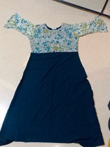 Printed One Piece Dress