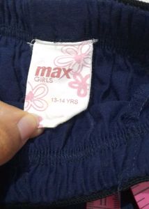 Stylish Navy Maxi Skirt