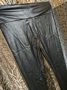 Black High Waist Shimmer Jeans