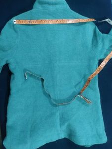 Green Button-Down Coat