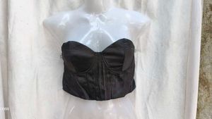 11111. Black Corset Top