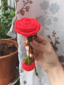 Crochet Rose Flower