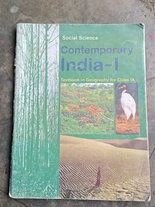 Class 9 Geography Book Contemporary India-I Textbo