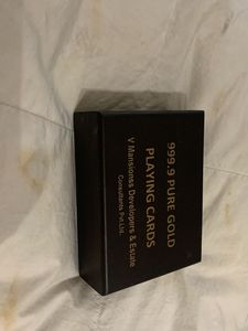 Fixed Price  Playing Cards 999.9 Gold Foil