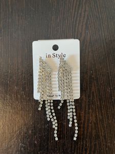 Sparkling Rhinestone Earrings