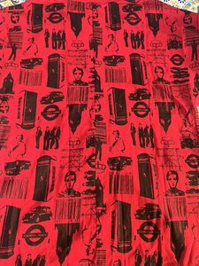Red Colour T-shirt For Girls