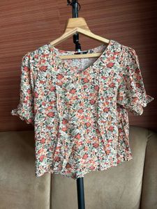 FIG FLORAL TOP