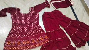 Only Today Offer 🔥 🔥  3 Pieces Sharara❤️