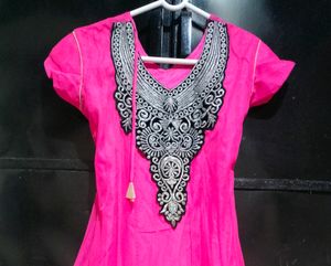 Anarkali Three Piece