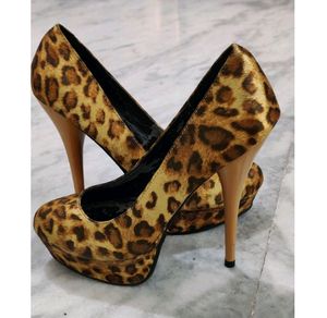 Leopard Heels 7inche Heels