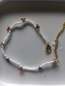 Beaded Cherry Bracelets Combo