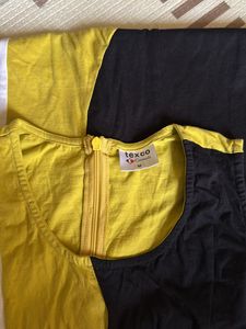 Color Block Sleeveless Dress