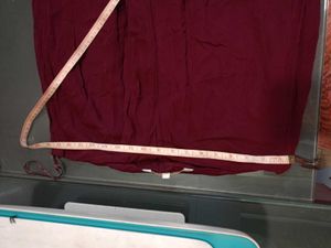 Maroon Flared Palazzo Pants
