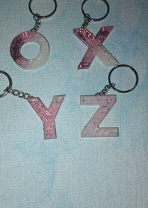 Letter Keychains