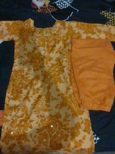 Floral Salwar Kameez Suit With Duppata