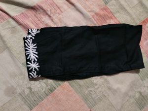 Elegant Black Embroidered Anarkali Suit