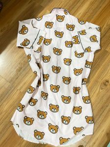 Cute Teddy Nighdress ( Fits Bust Till 32  Upto 38)