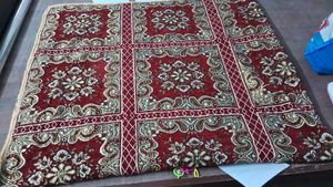 Maroon Color King Size Bed Cover Siz 72