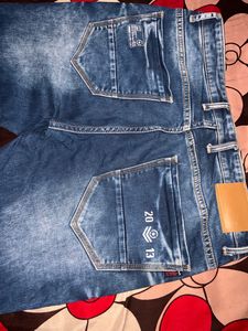 Sky Blue Jeans For Men Length 43inch