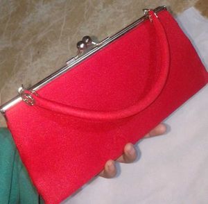 Red Vintage Style Handbag