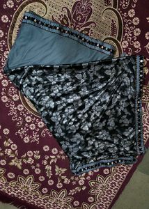 Elegant Floral Saree