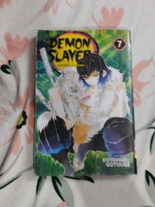 Demon Slayer Manga Set volume 1to7 (season1)