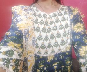 Printed Gown