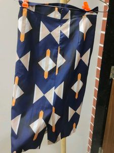 Cape Top And Skirt Set