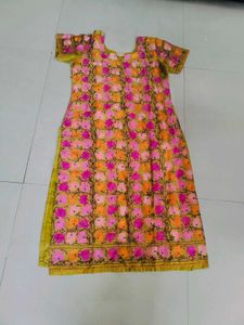 Kashmiri Hand Embroidered Kurti