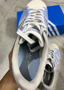 ADIDAS ORIGINALS SUPERSTAR LILAC MOMIN EDITION UK8
