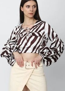Balloon Sleeves Top