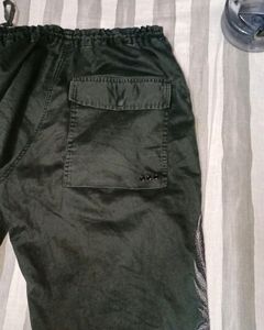 Unisex Vintage Embroidered Cargos