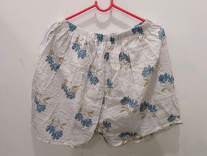 Floral Print Lounge Shorts