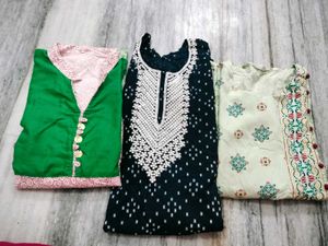 Set of 3 kurtas